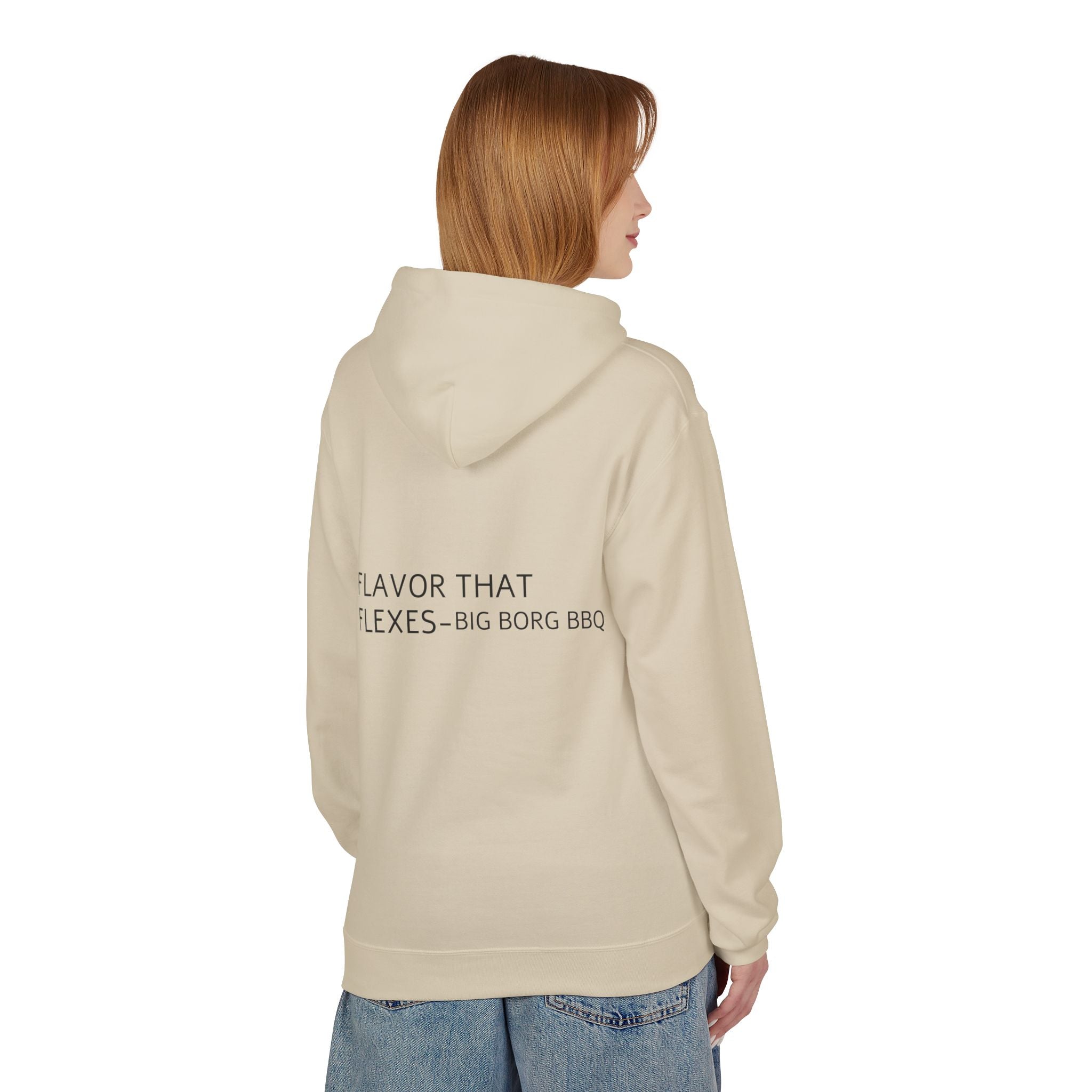 BBQ Hoodie — “Flavor that Flexes” Barbecue Crewneck