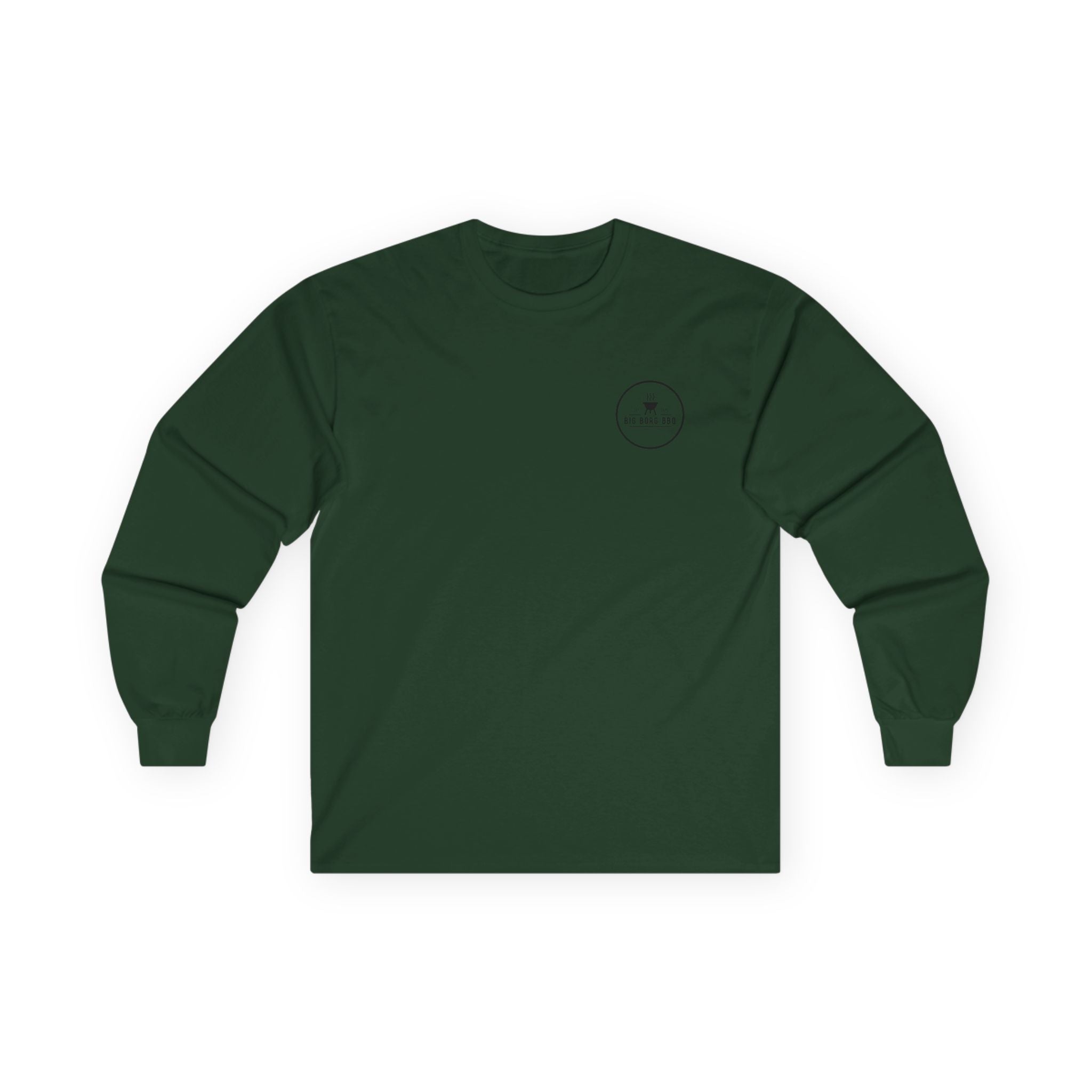 Big Borg BBQ Long Sleeve Tee — Grilling Logo Shirt