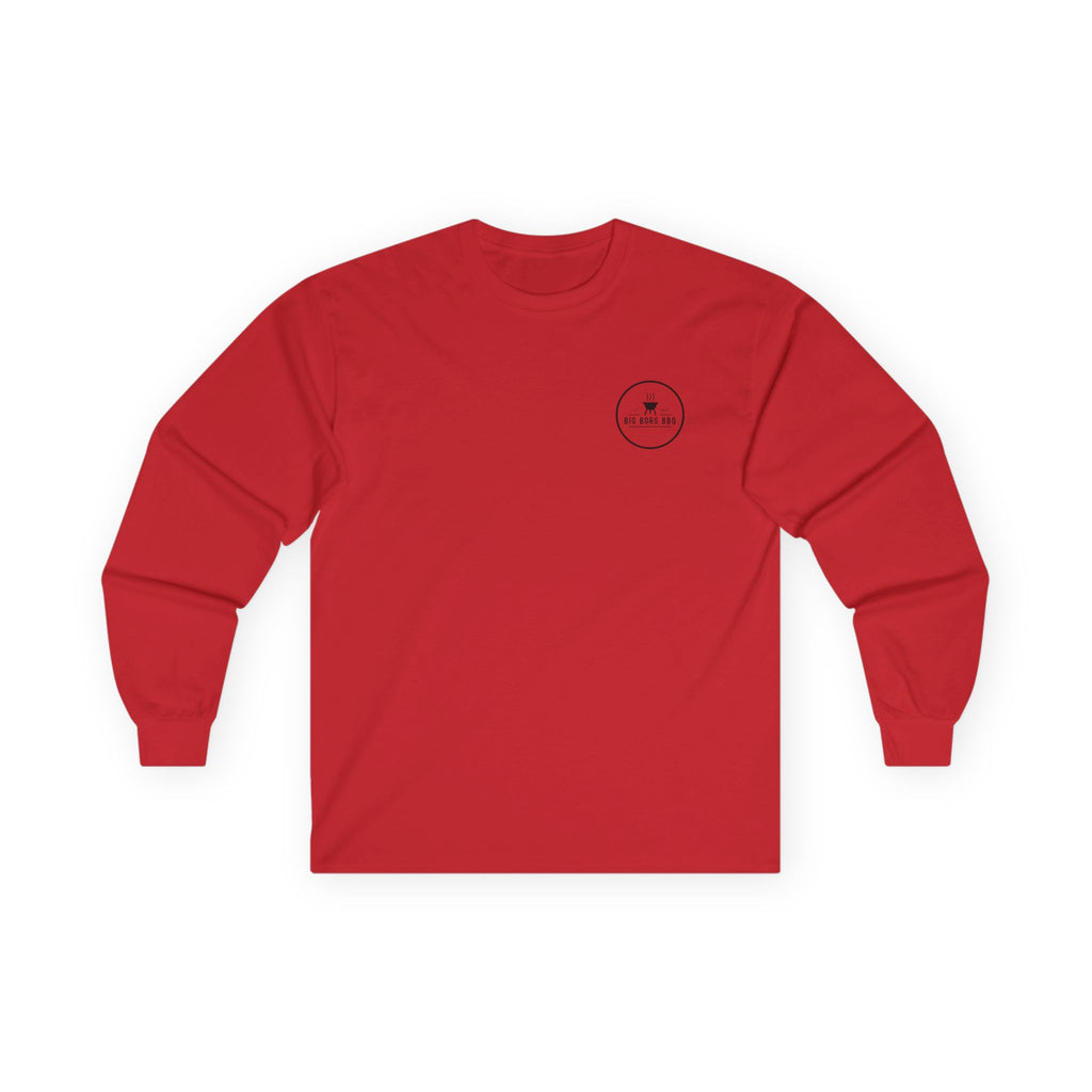 Big Borg BBQ Long Sleeve Tee — Grilling Logo Shirt