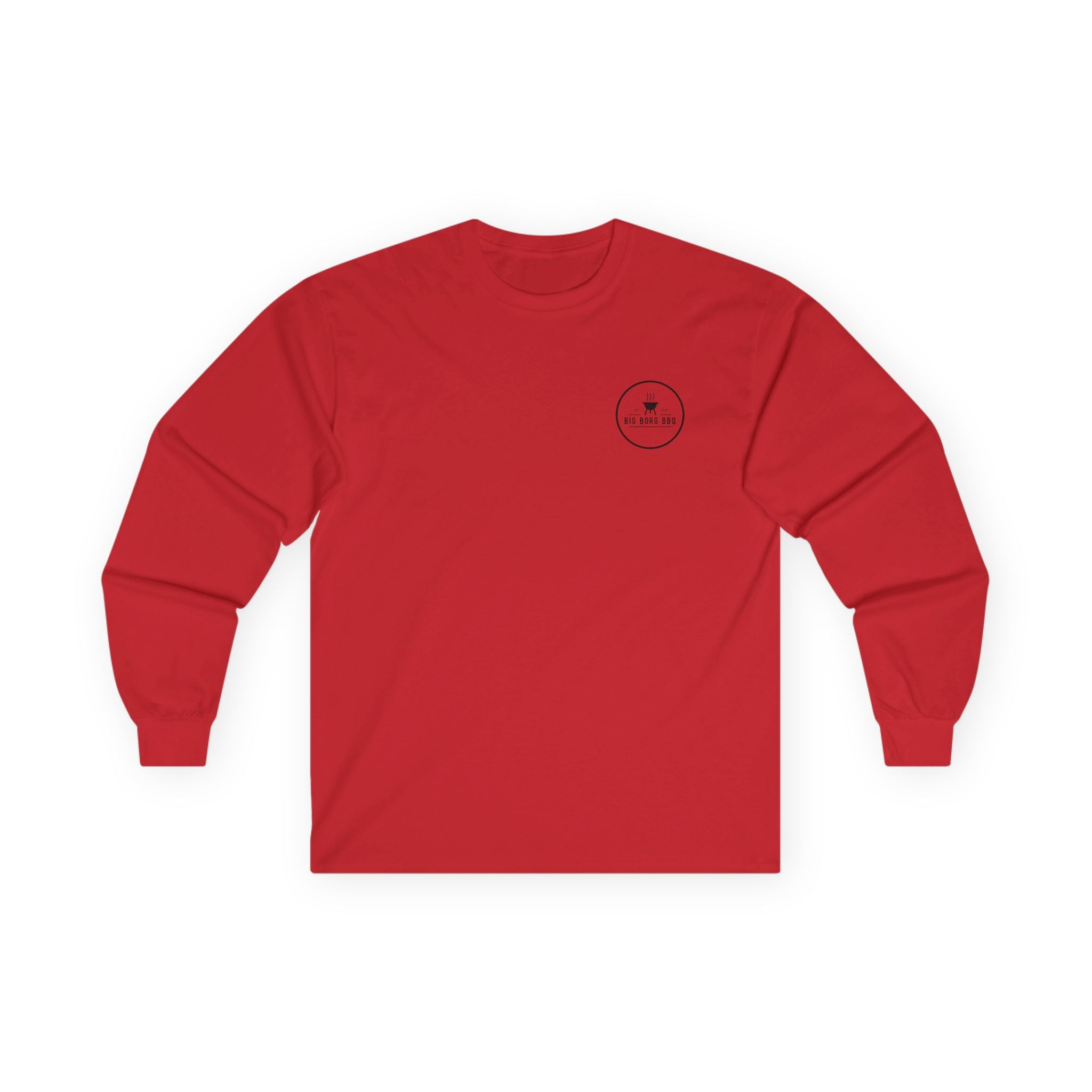 Big Borg BBQ Long Sleeve Tee — Grilling Logo Shirt