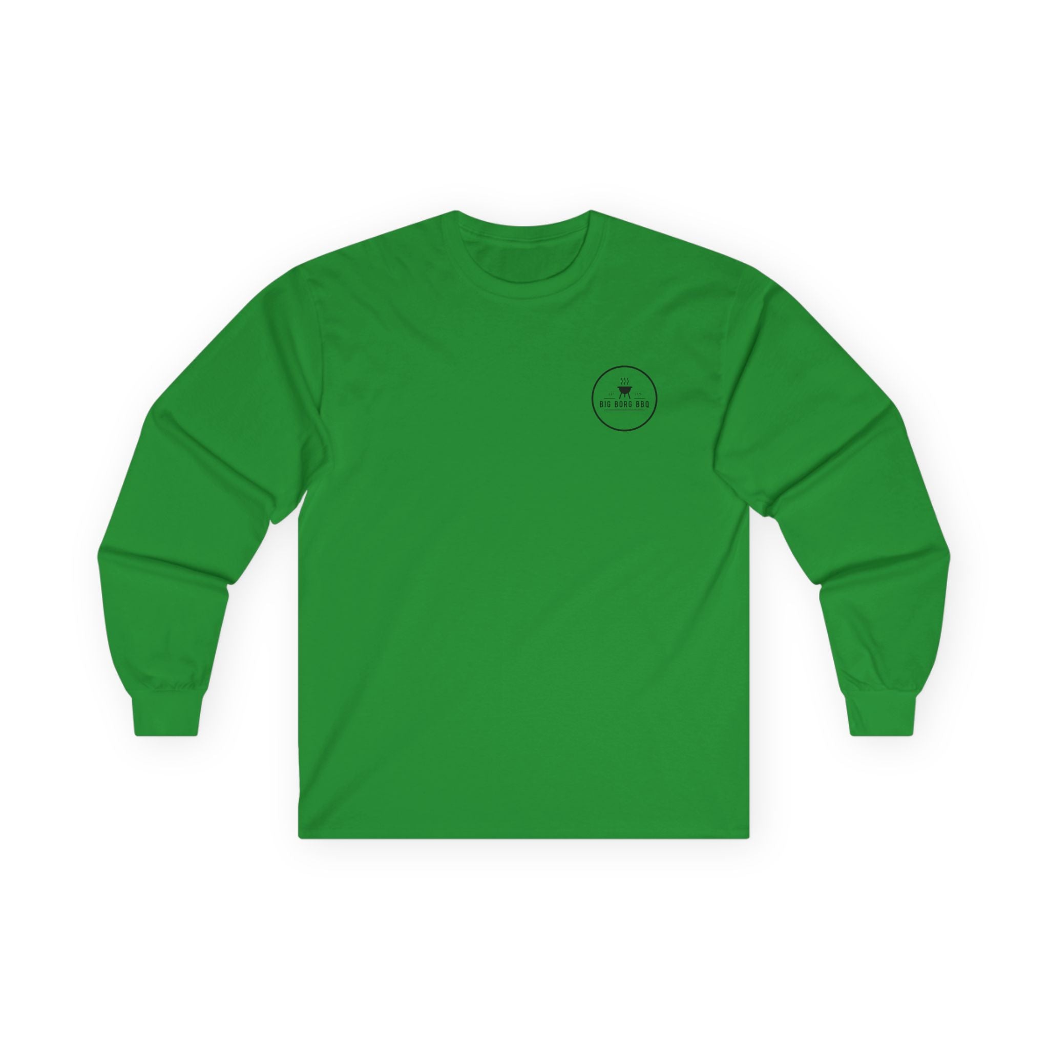 Big Borg BBQ Long Sleeve Tee — Grilling Logo Shirt