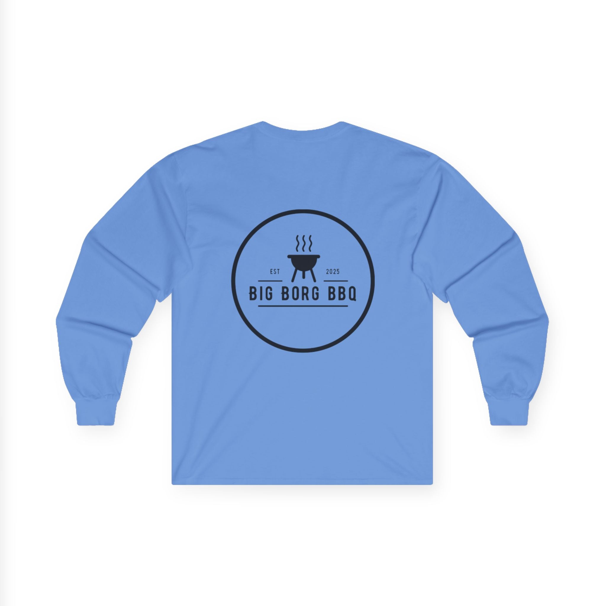 Big Borg BBQ Long Sleeve Tee — Grilling Logo Shirt