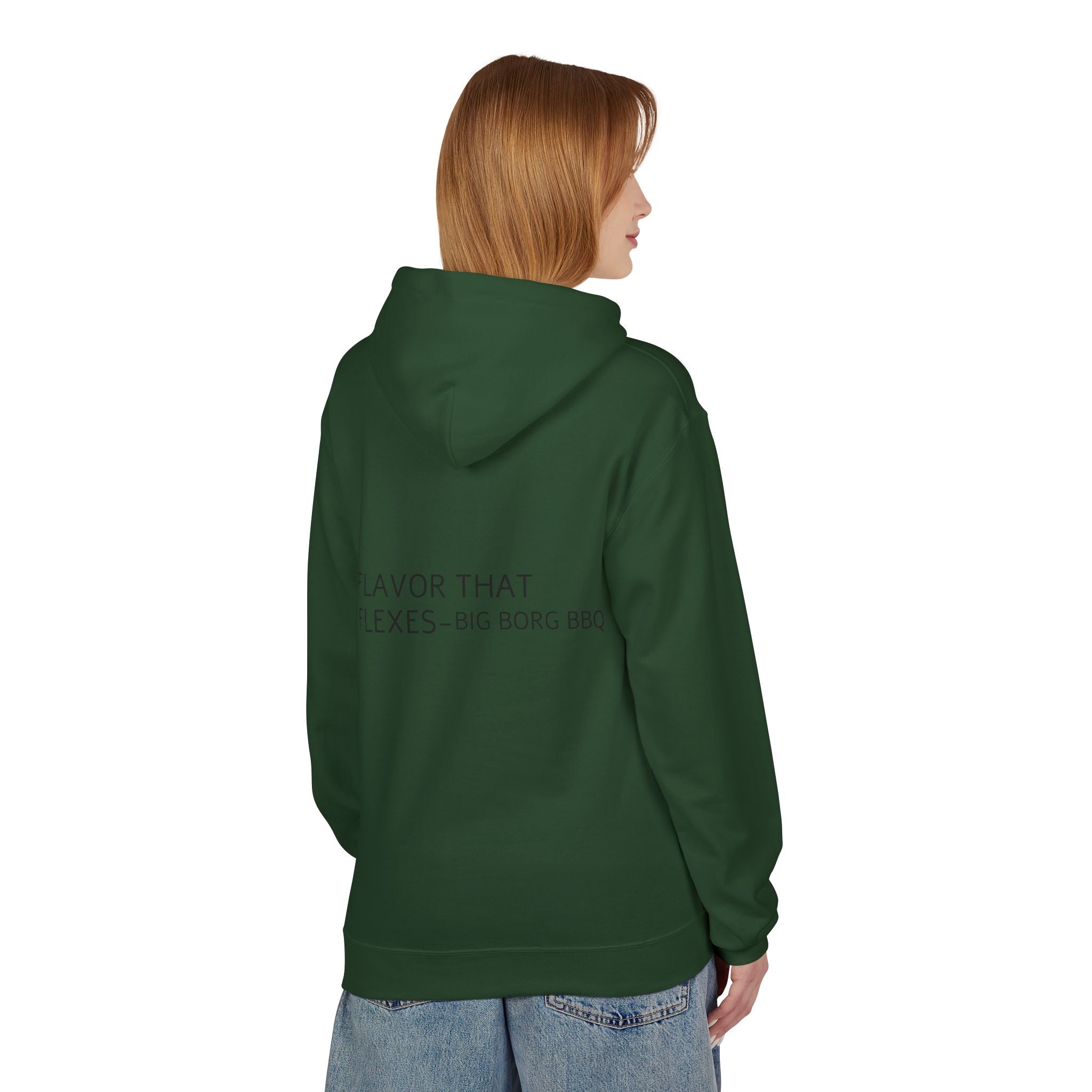 BBQ Hoodie — “Flavor that Flexes” Barbecue Crewneck