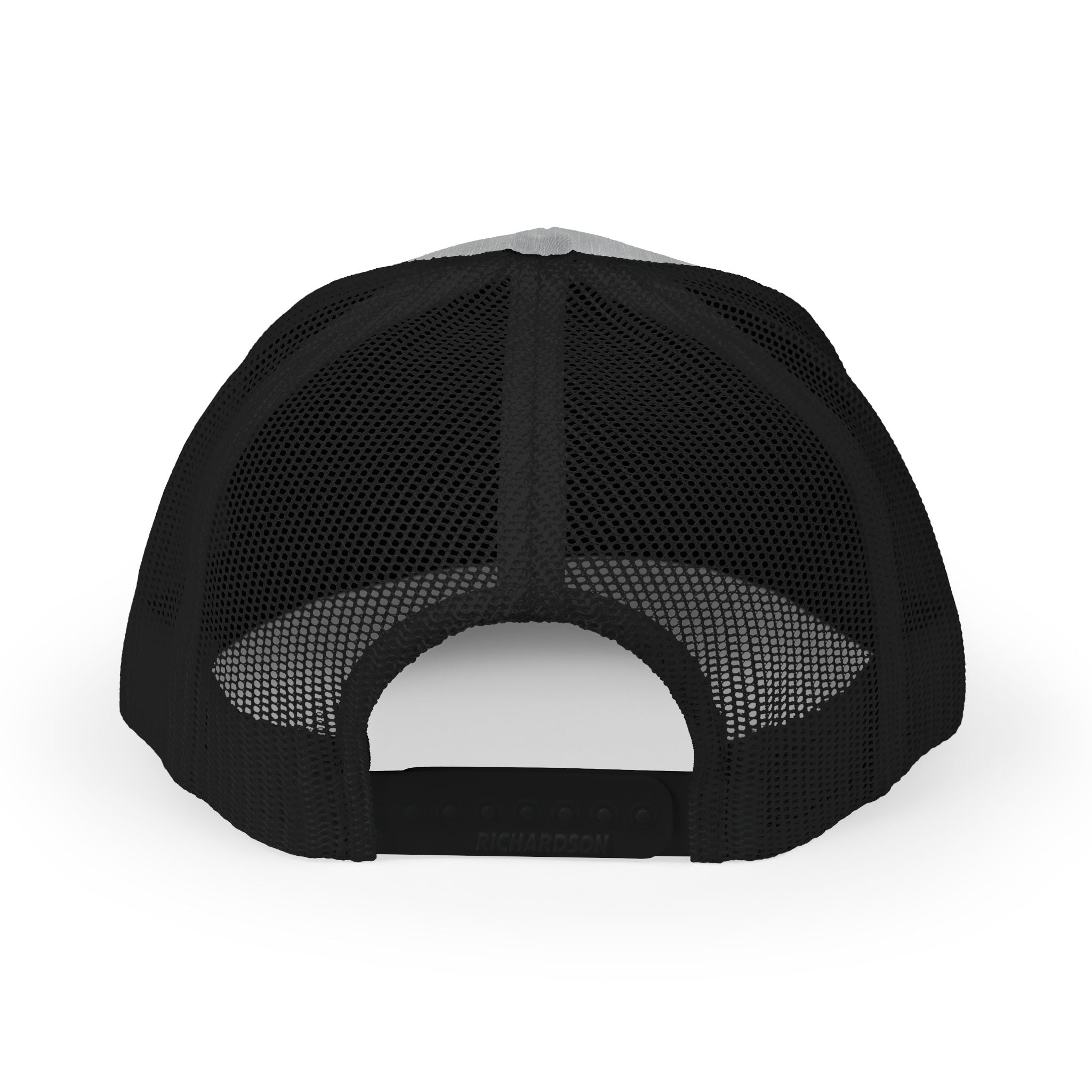 BBQ Grill Logo Trucker Cap — Big Burg BBQ Mesh Snapback