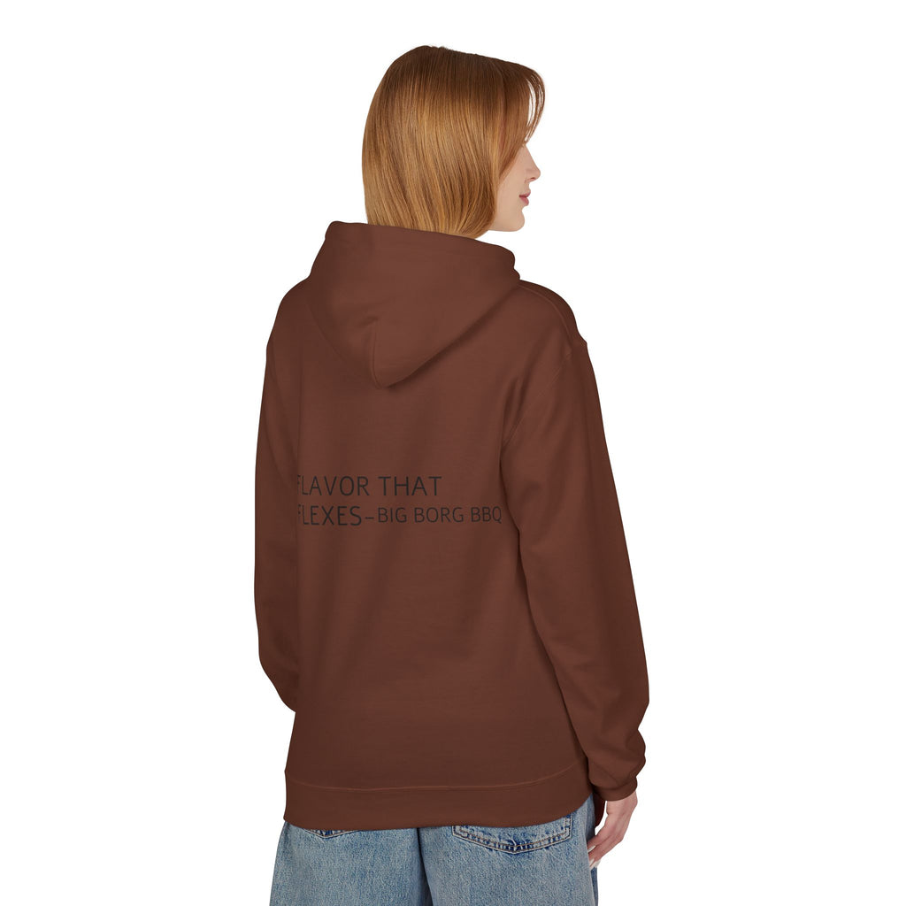 BBQ Hoodie — “Flavor that Flexes” Barbecue Crewneck