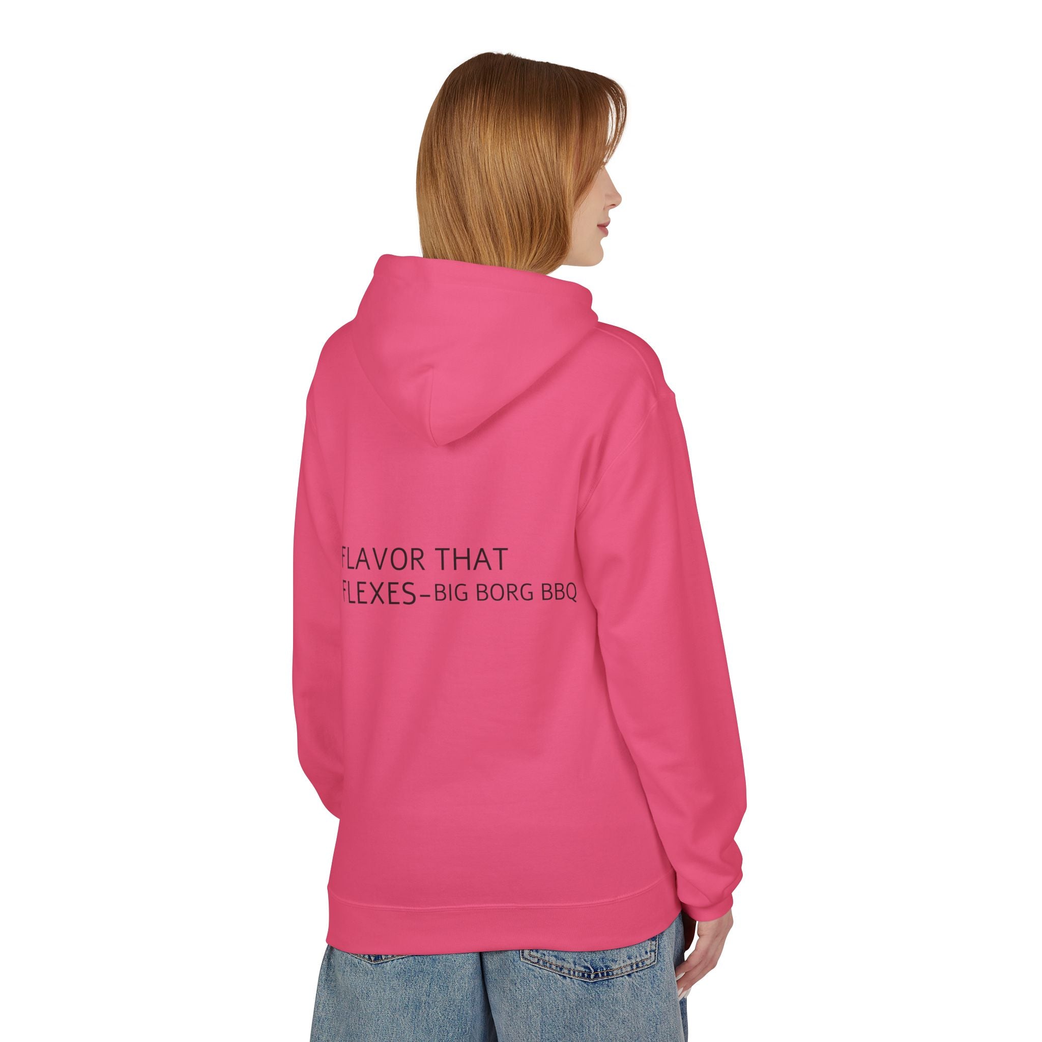 BBQ Hoodie — “Flavor that Flexes” Barbecue Crewneck