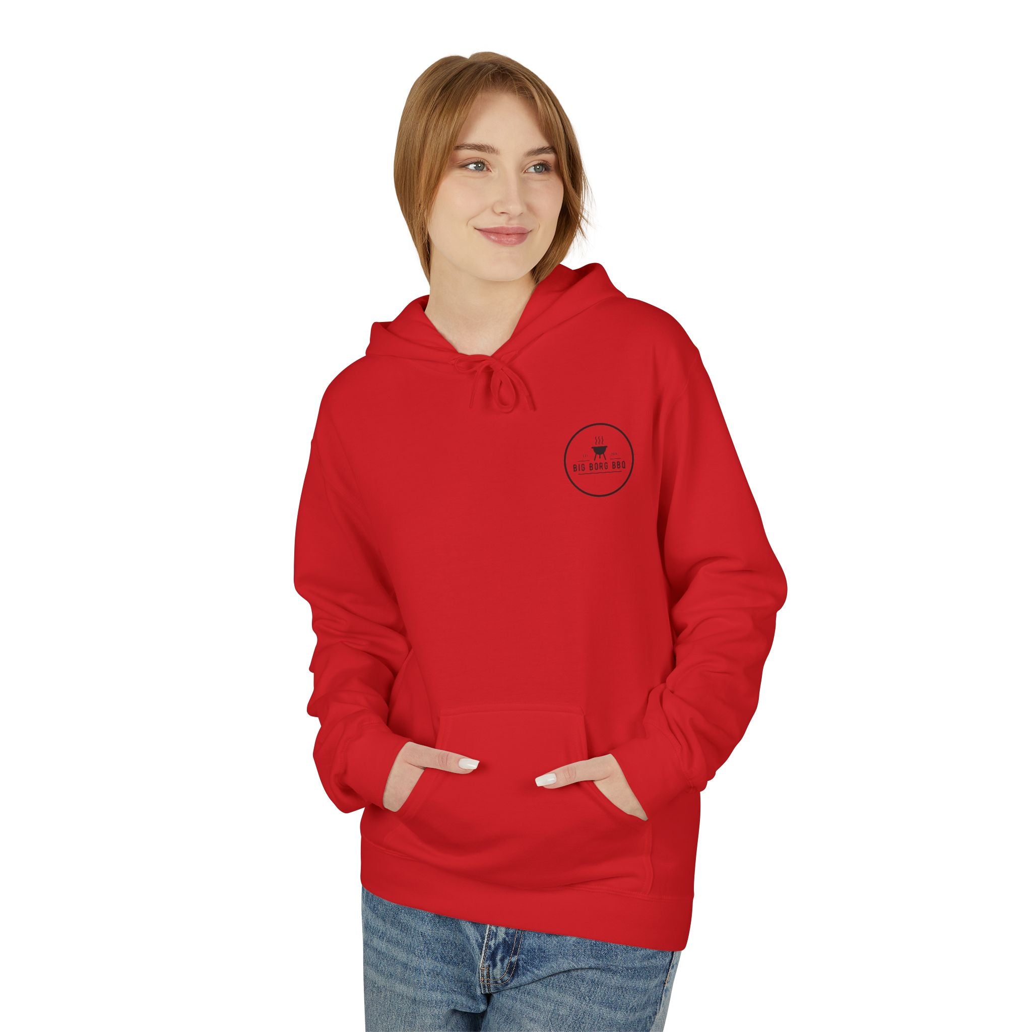 BBQ Hoodie — “Flavor that Flexes” Barbecue Crewneck