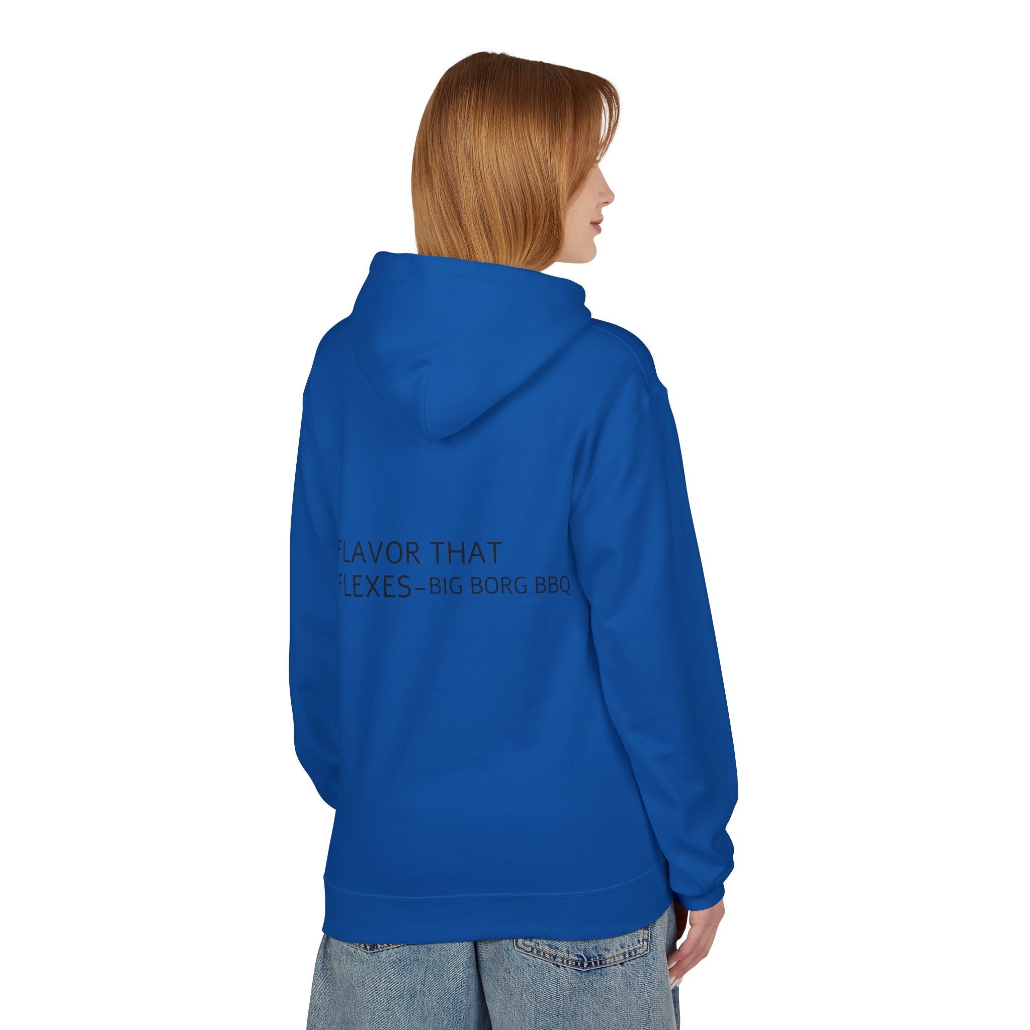 BBQ Hoodie — “Flavor that Flexes” Barbecue Crewneck