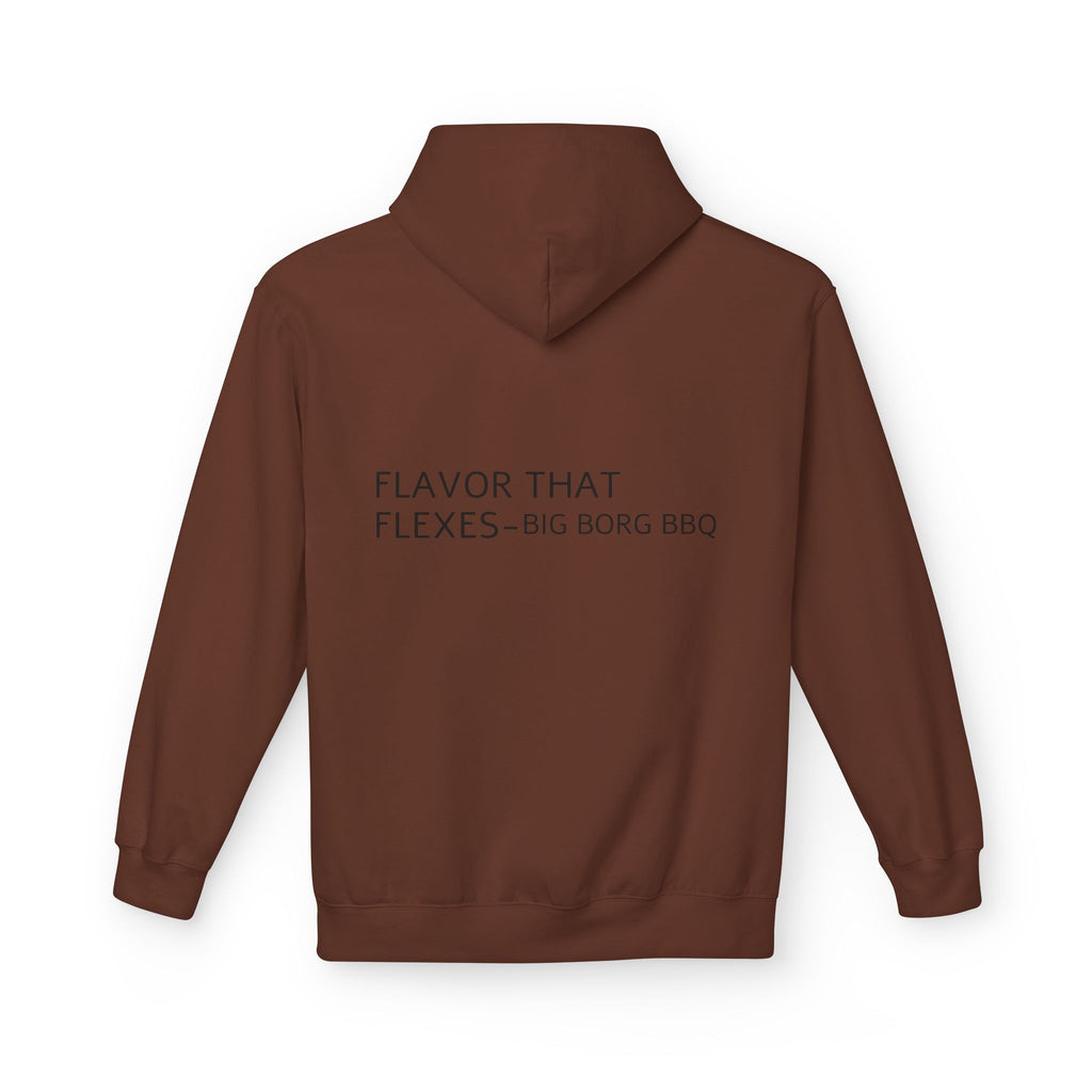 BBQ Hoodie — “Flavor that Flexes” Barbecue Crewneck
