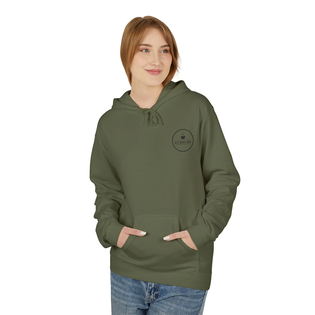 BBQ Hoodie — “Flavor that Flexes” Barbecue Crewneck