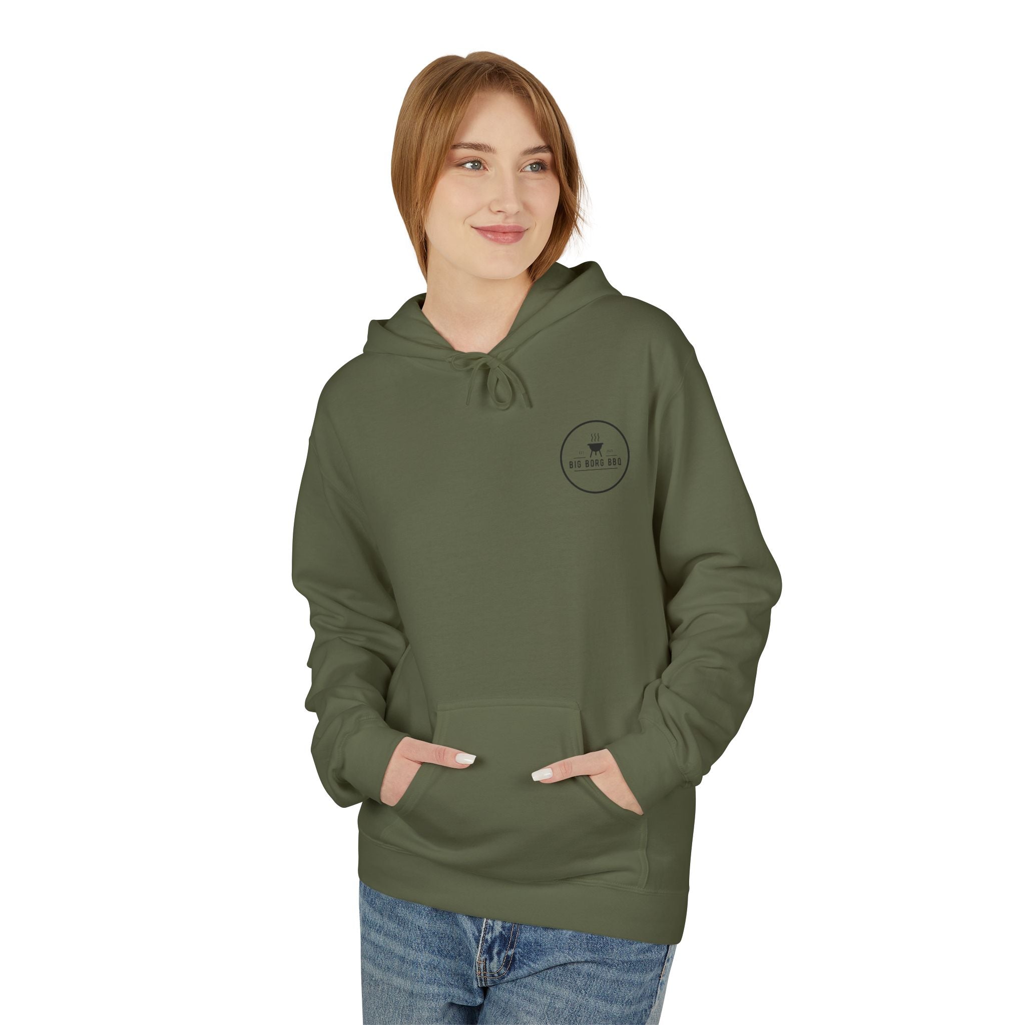 BBQ Hoodie — “Flavor that Flexes” Barbecue Crewneck