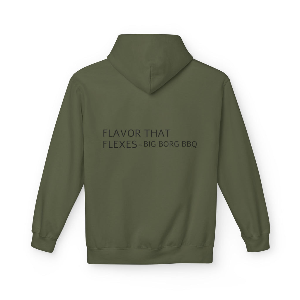 BBQ Hoodie — “Flavor that Flexes” Barbecue Crewneck