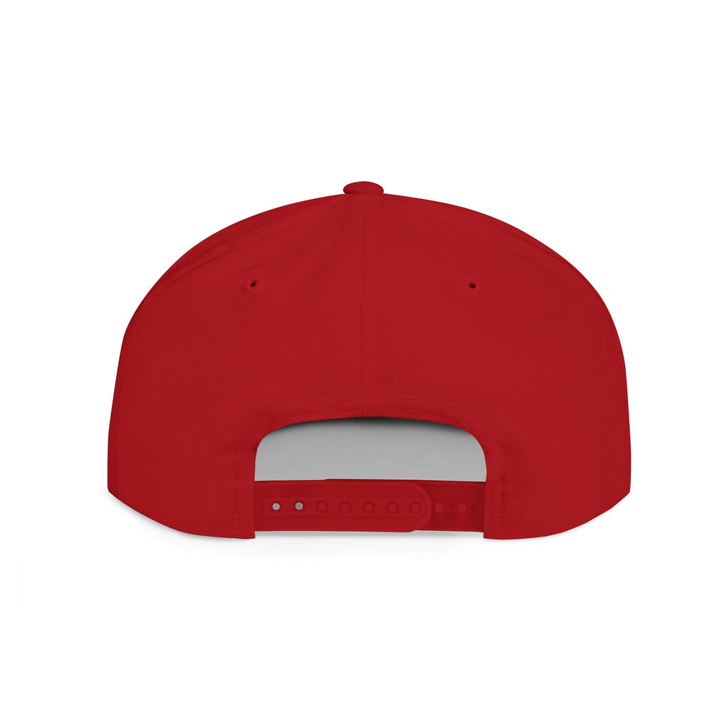 Snapback Hat - Big Borg BBQ Logo Flat Bill Cap