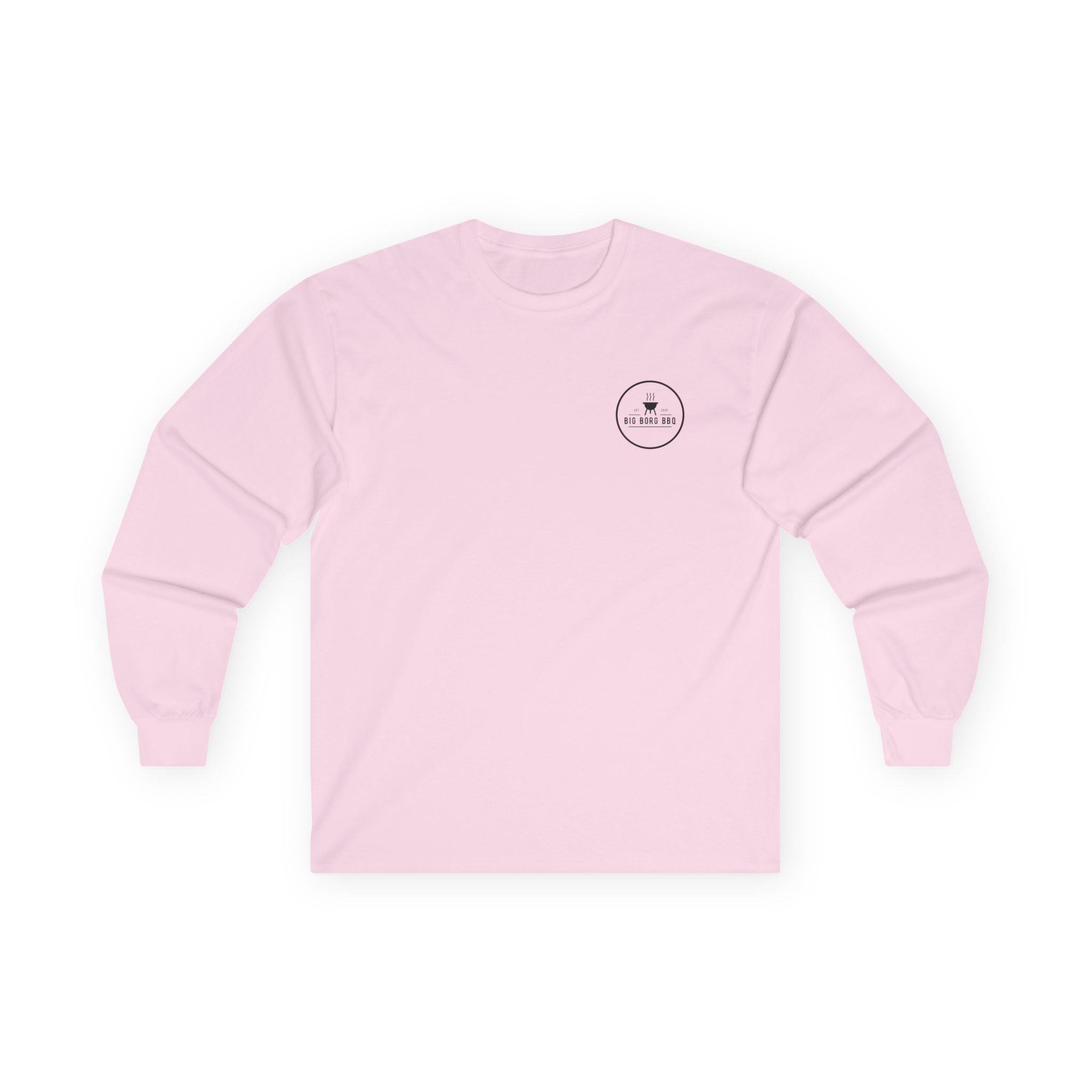 Big Borg BBQ Long Sleeve Tee — Grilling Logo Shirt