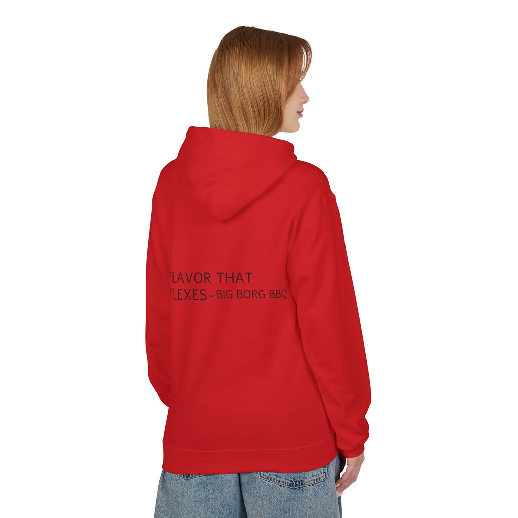 BBQ Hoodie — “Flavor that Flexes” Barbecue Crewneck