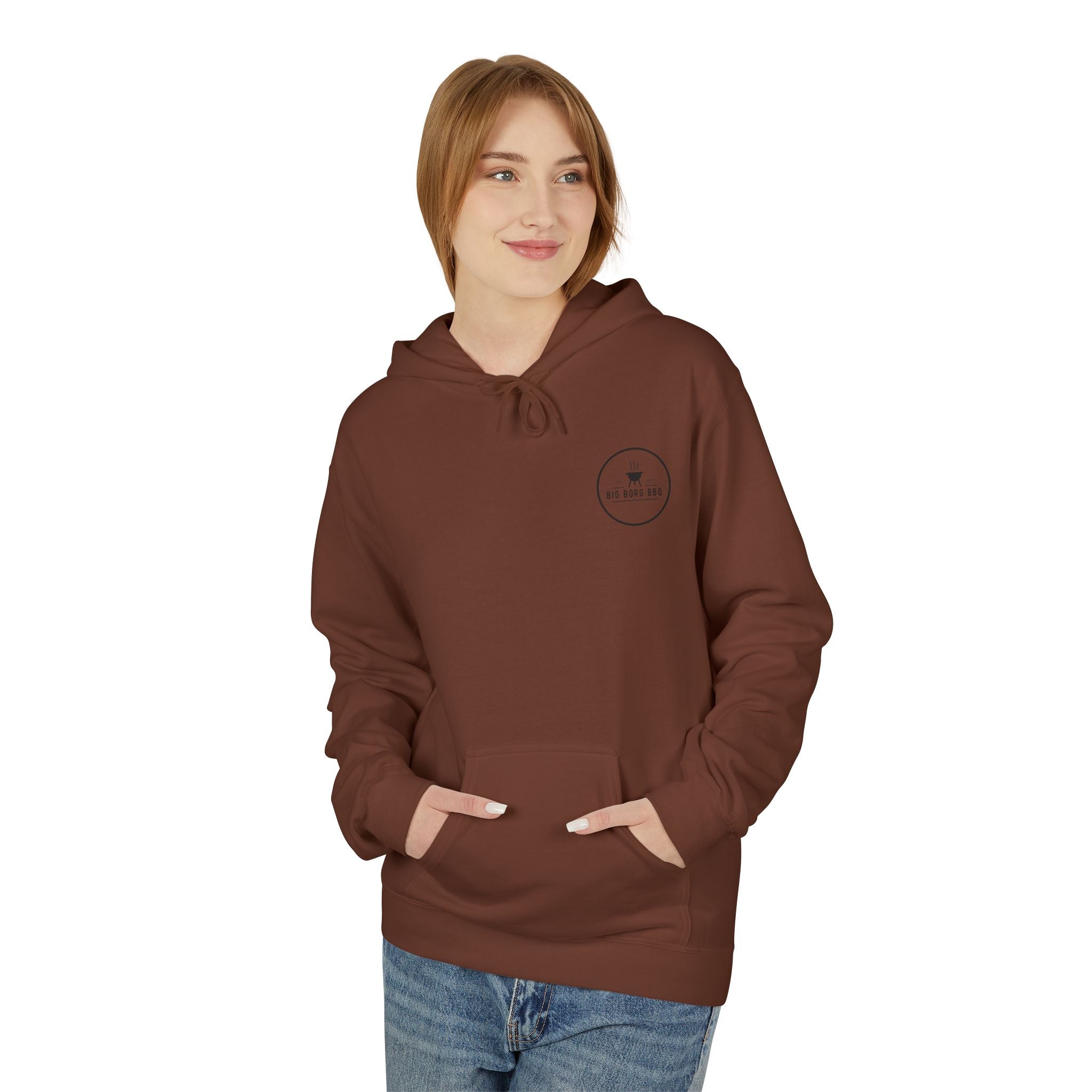 BBQ Hoodie — “Flavor that Flexes” Barbecue Crewneck