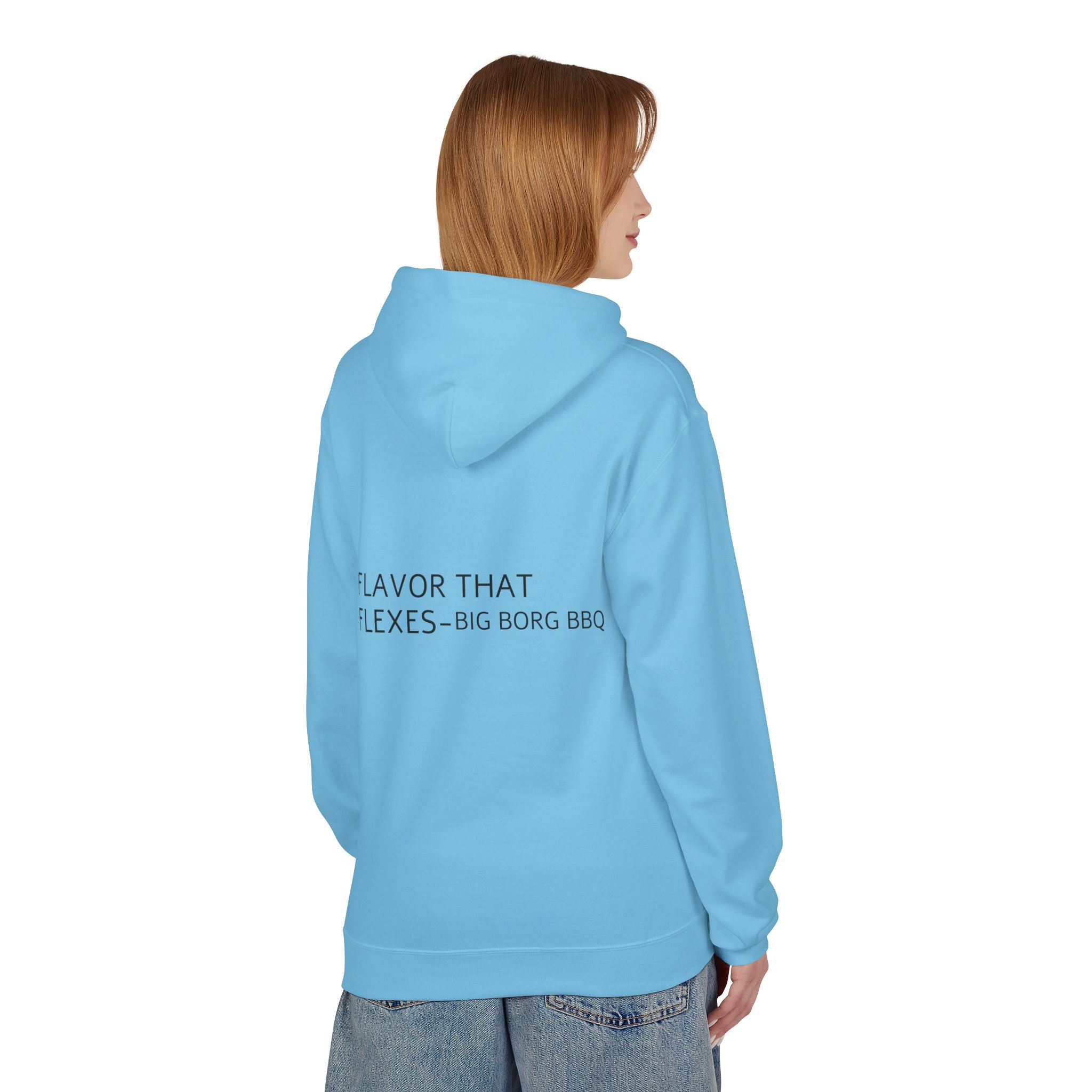 BBQ Hoodie — “Flavor that Flexes” Barbecue Crewneck